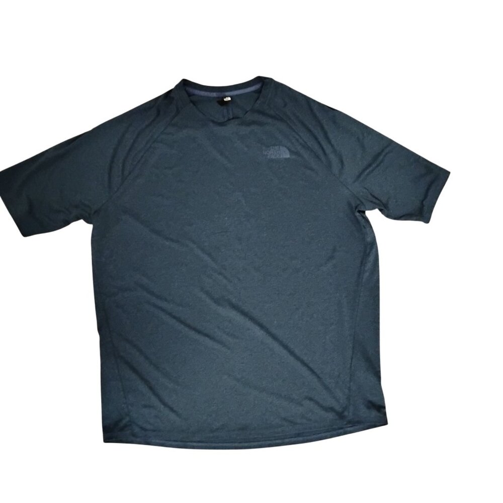 The North Face Men XL Blue Athletic Performance T Shirt Moisture Wicking